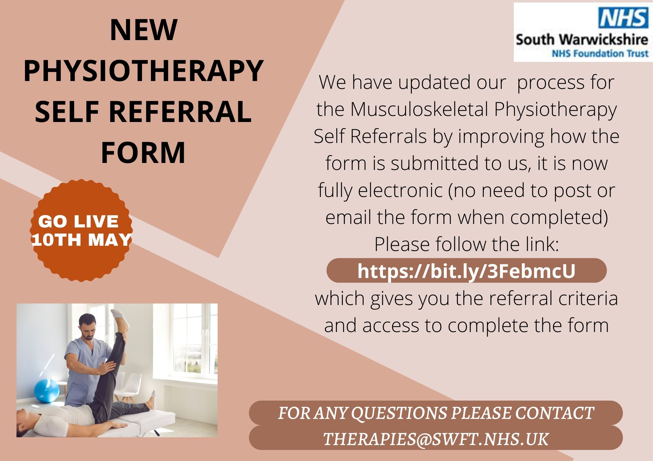 New physio referral form