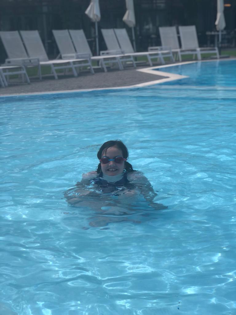 swimming